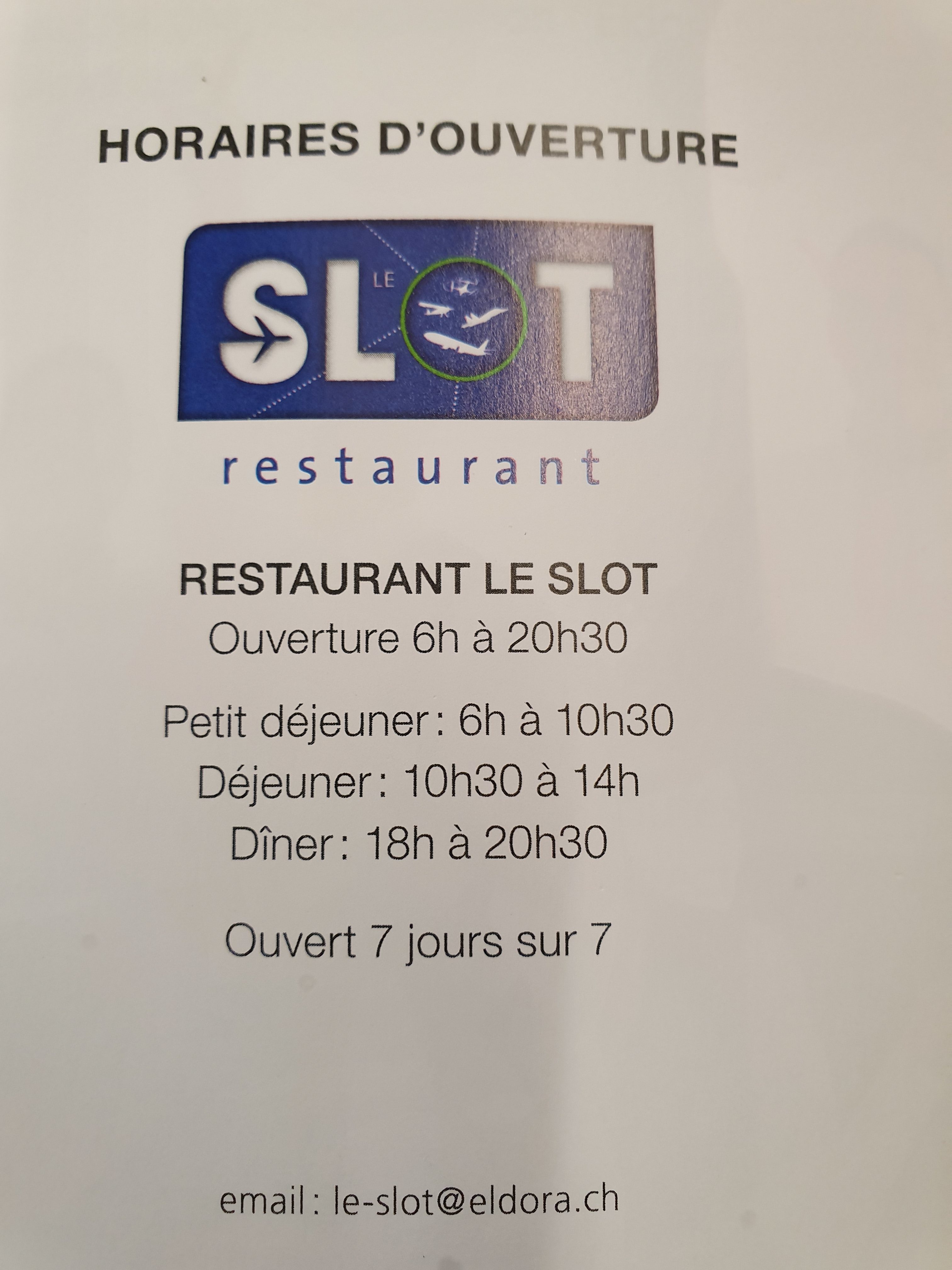 Restaurant Le Slot